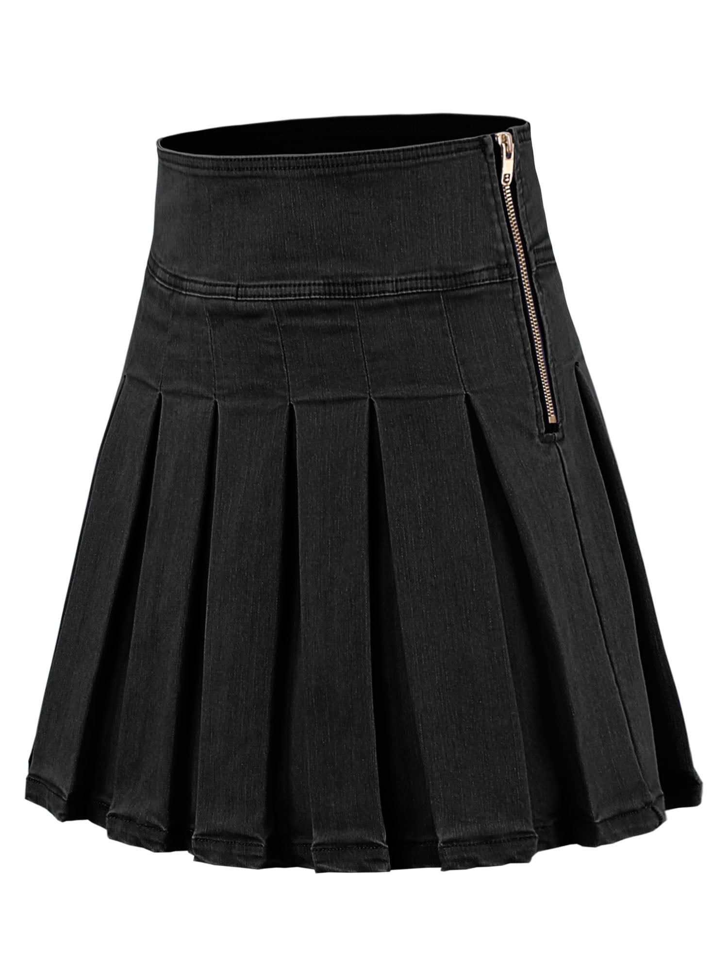 Buy Black/White Check Ponte Jersey Mini Skirt from Next Germany