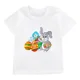 thumbnail image 3 of Nueva camiseta de algodón con diseño de huevos de Pascua para niños y hermanos, ropa para niños con bonito conejito, camiseta para bebé niño o niña, 3 of 5