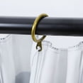 thumbnail image 4 of 1.3" Rings for Curtain Rods with Eyelet, Plating Finish, Pack of 20, Bronze Tone, 4 of 7