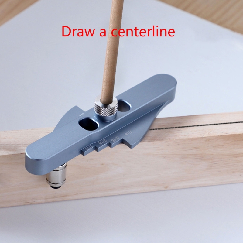 Pocket Hole Jig Woodworking rilling Locator Wood Dowelling Self Centering