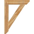 thumbnail image 3 of Ekena Millwork 6"W x 36"D x 48"H Traditional Slat Rough Sawn Bracket, Western Red Cedar, 3 of 4