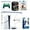 Chroma Teal, variant on Sony Playstation 5 Slim Disc with Extra Gray Camo Controller, Trigger Stop Kit and MightySkins Decal Voucher Plus 2 Year CPS Extended Warranty