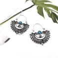 thumbnail image 4 of European And American New Retro Ethnic Style Hollow Pattern Ladies Earrings, 4 of 9