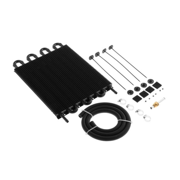Car Universal Condenser to and Install-Blk