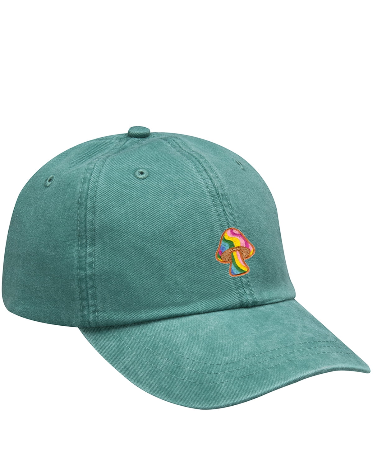 Women's Embroidered Mushroom Washed 