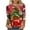 Red, variant on 2025 Christmas Tops for Women Plus Size 3X ,3/4 Sleeve Christmas Blouses for Women - Trendy Fit,Christmas Tops for Women Sparkle - Red S