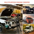 thumbnail image 6 of Danolapsi Top Creeper, 3 Types of Angle Adjustable Top Automotive Creeper, 48"- 66" Adjustable Height, 400 LBS Capacity Engine Creeper for Auto Repair and Maintenance, 6 of 6