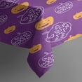thumbnail image 3 of Happy Halloween Table Cloth Wrinkle Resistant Washable Tablecolths Table Covers Evil Pumpkin Ghost Rectangle Table Cover for Halloween Birthday Wedding Graduation, 3 of 5