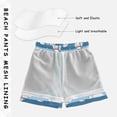 thumbnail image 3 of FORMRS Boys Swim Trunks Quick Dry Mesh Liner Boardshorts Sizes XS-XL, Baseballs Pattern, 3 of 7