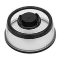 thumbnail image 4 of GUOOL Fresh Universal Vacuum Food Sealer Container Platter Cover Stackable Dish Covers black, 4 of 9