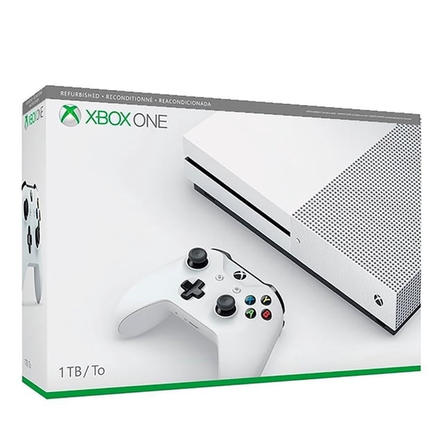 Consola Xbox One S 1 TB Blanco Reacondicionada