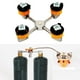 thumbnail image 5 of Portátil 1 de cierre automático Adaptador Quemador Conector de gas Herramienta Aleación uminio de gavertidor para Sunnimix Adaptador de estufa al aire libre, 5 of 8