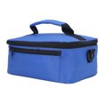 thumbnail image 1 of Food Warming Tote, Portable Mini Oven Control Temperature Oxford Cloth  For Travel Blue,Black, 1 of 8