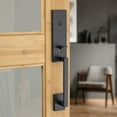 thumbnail image 7 of Kwikset Matte Black Entry Handleset KW1 1-3/4 in., 7 of 7