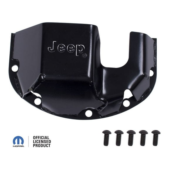 Rugged Ridge by RealTruck Differential Skid Plate for Dana 30 | w/ Jeep Logo | DMC-16597.30 | Compatible with Dana 30