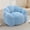 Blue, variant on Peispie Lotus Flower Bean Bag Chair for Adults & Teens, Comfy Floor Sofa Lounge Chair with Armrests & Handle, High-Density Memory Foam Filled Pillow Reading Accent Chair for Bedroom, Yellow