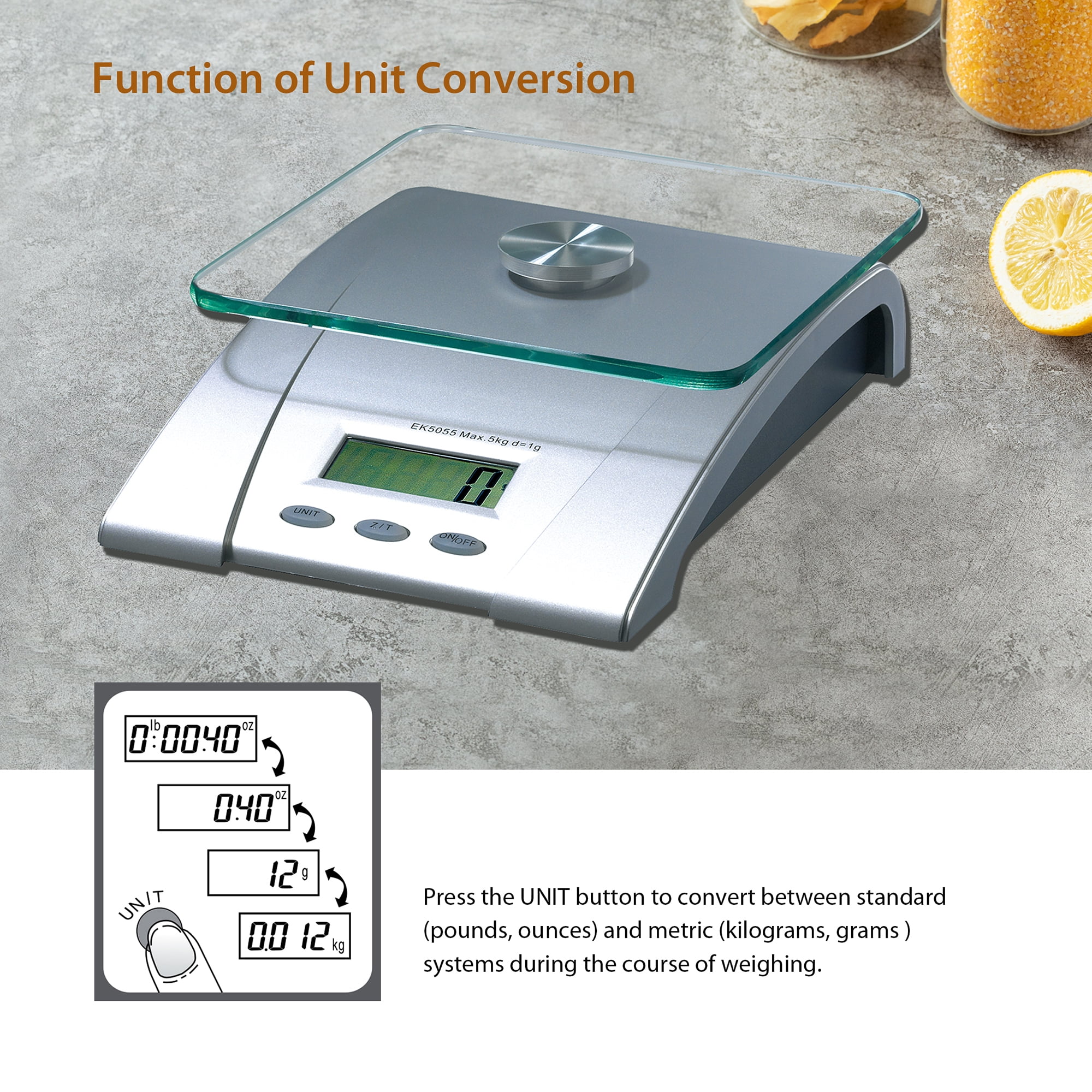 Mainstays Battery Kitchen Scales