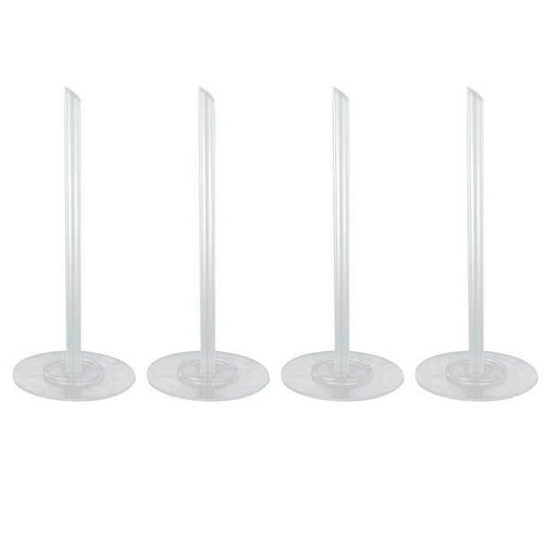 NUOLUX Cake Stands Stand Making Rods Tiered Separator Pillars Dowel