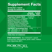 ProbioticXL - Probiotic & Prebiotic, Shelf Stable - Blend 11 Strains - Promote Healthy Gut Flora Growth, 12.5 Billion CFU - Non-GMO, Gluten-Free - 30 Veggie Caps