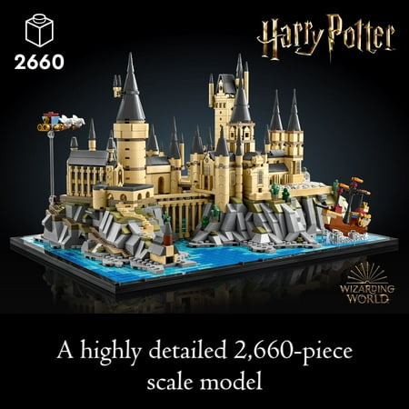 LEGO - Harry Potter Hogwarts Castle and Grounds Wizarding Building Set 76419