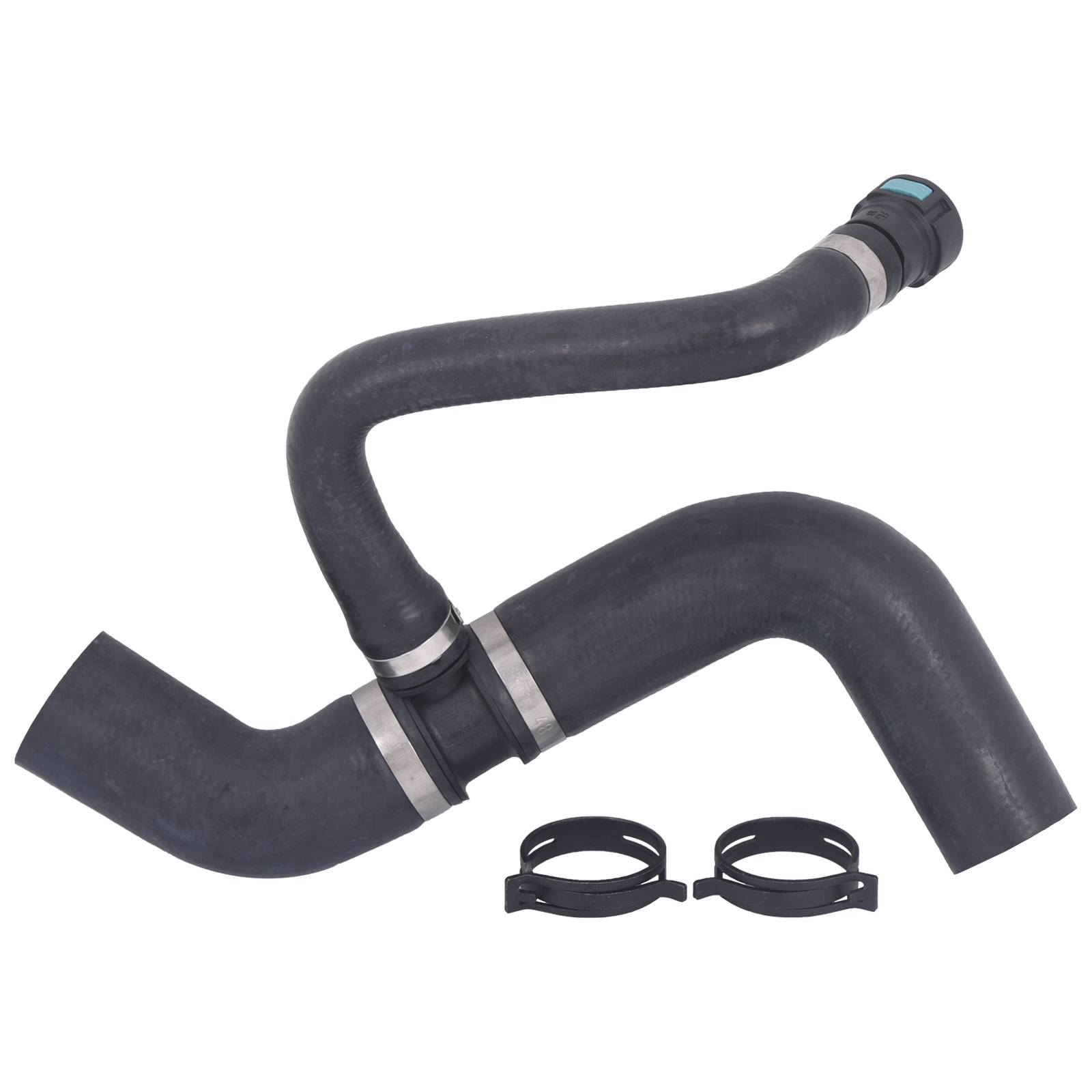 Upper Coolant Hose for Engine Radiator Connection - Durable High-Temperature Replacement