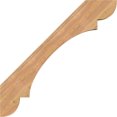 thumbnail image 3 of 5 1/2"W x 44"D x 44"H Olympic Smooth Knee Brace, Western Red Cedar, 3 of 4