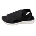 thumbnail image 2 of Women Sandals Mesh Platform Sandals Elastic Soft Sole Shoes Lightweight Casual Footwear Breathable For All Summer Occasions ,Us Size:9, 2 of 5