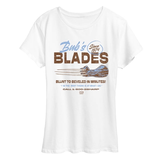 Wolverine - Bub's Blades Business - Women's Short Sleeve Graphic T-Shirt