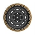 thumbnail image 2 of Fittipaldi Offroad FT100BZ 20" Wheel 6x135 20x9, Satin Black with Bronze Ring, 2 of 4