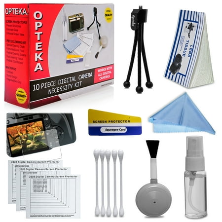 Opteka 14PC Professional Cleaning Set Kit for DSLR Cameras and Electronics (Canon, Nikon, Pentax,