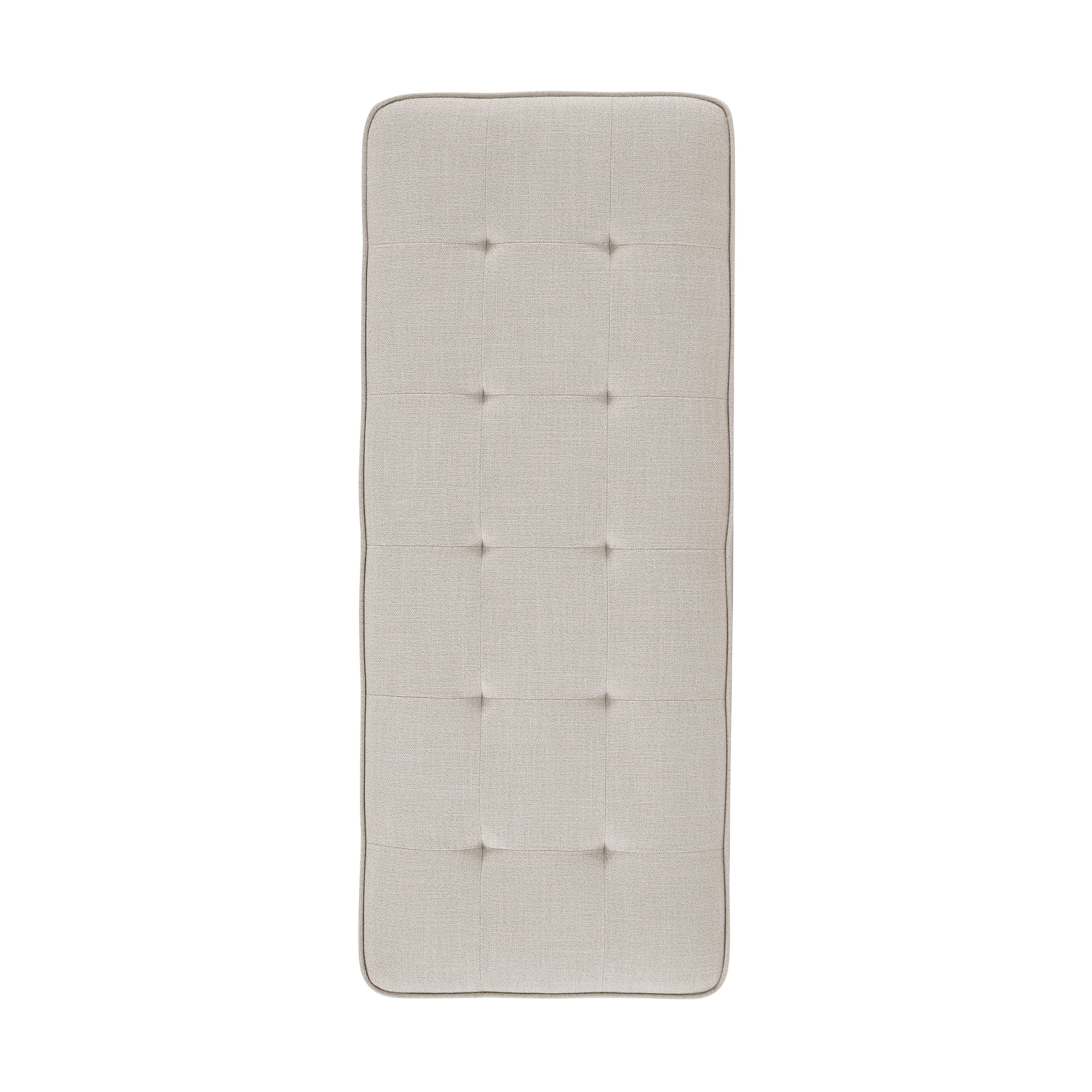 Better Homes & Gardens Colton 44" Upholstered Accent Bench, Cream