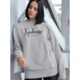thumbnail image 2 of Kindness Is Magic Daisy Sweatshirt Women -Image by Shutterstock, Female 5X-Large, 2 of 4