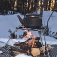 thumbnail image 4 of Zecic Folding Outdoor Cooking Rack Campfires Stand Stainless Steels Open Fire Tripod, 4 of 6