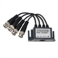 thumbnail image 5 of Transmisor de Video Balun BNC UTP CAT5 de 4 Canales para Cámaras de CCTV/Vigilancia. Transmisor Coaxial HD de 4 Vías Trend., 5 of 5