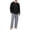 AP16-White, variant on VV AVEORS Mens Pajama Set Pjs Christmas Plaid Sleepwear Cotton Lightweight Long Sleeve Pjs Soft Comfy Sleep Set With Pocket Dark Blue 3XL