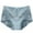 Light Blue, variant on Blmnix High Waisted Ladies Underwear Period Panties Breathable Underwear Briefs Lace Panties Blue Women's Cotton Underwear,XL