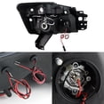 thumbnail image 2 of AKKON - For Nissan Titan A60 Black Bezel LED Ring Projector Headlight + Tail Brake Lamp Set, 2 of 7