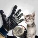 thumbnail image 5 of Guantes y rodillos para el cuidado de perros [dos manos] - Guante de baño y muda para perros, gatos, caballos y otras mascotas con pelaje largo y corto (azul) oso de fresa Electrónica, 5 of 5