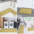 thumbnail image 6 of Lemon Painting Kitchen Rugs and Mats Sets Of 2,Kitchen Decoration Rugs,Rubber Backing Non-Slip Floor Mat for Sink Washable Waterproof Laundry Room Runner Rugs, 6 of 7