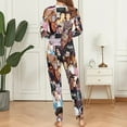 thumbnail image 5 of One Direction Women's Pajama Sets Long Sleeve Pajamas Top And Pants Sleepwear Nightwear Soft Pjs Lounge Sets, 5 of 8