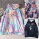 thumbnail image 4 of Sudaderas informales de manga larga para mujer con capucha y estampado de capucha Fridja ghj987+3101, 4 of 4