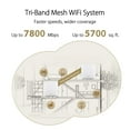 thumbnail image 5 of ASUS ZenWiFi XT9 AX7800 Wireless Tri-Band Gigabit Mesh Wi-Fi System, Charcoal, 2-Pack, 5 of 9