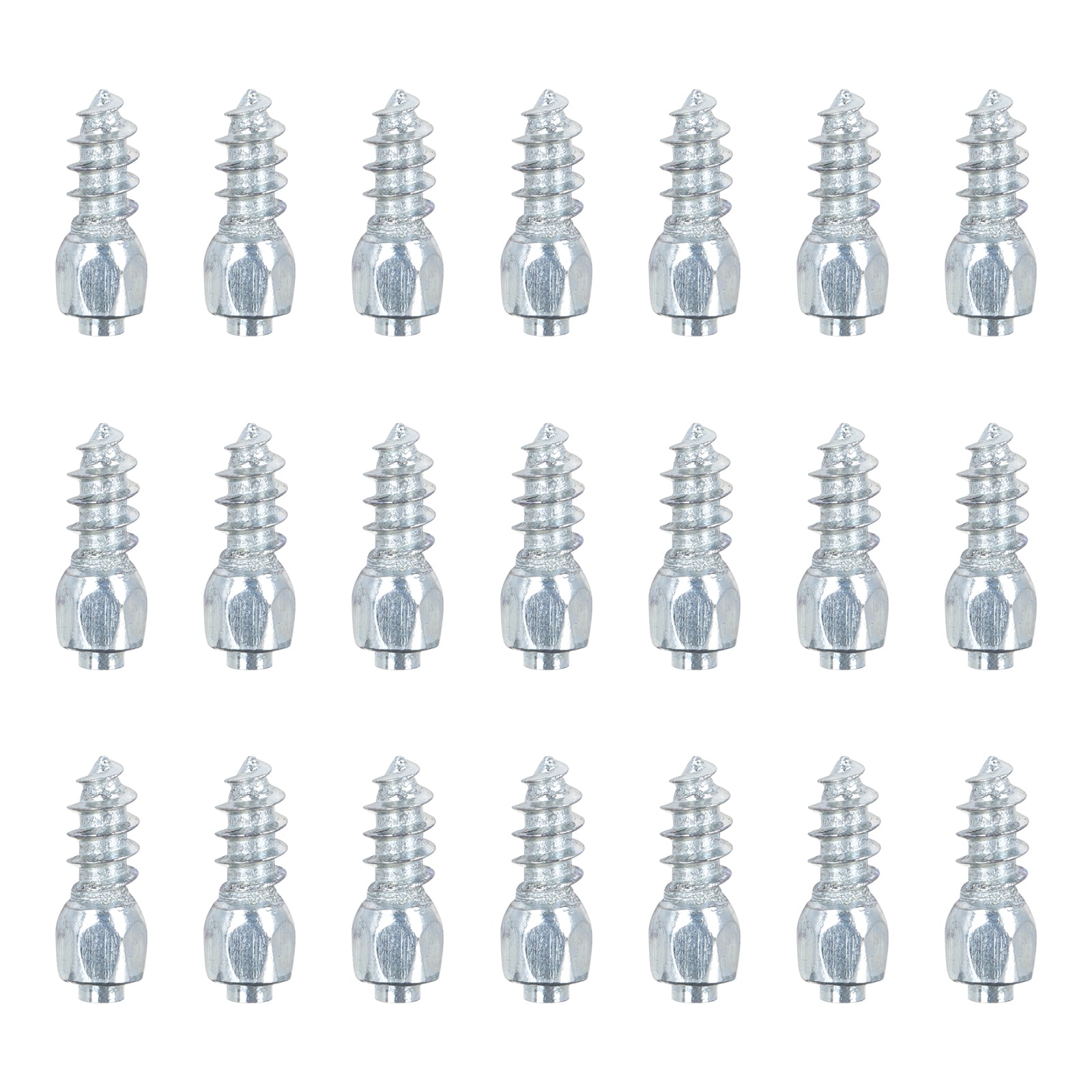 SHISUYAN 100Pcs Screw Tire Studs Portable Bike Tire Snow Spikes Simple Winter Boot Spikes