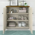 Bush Furniture Fairview Small Storage with Doors in Antique