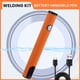 thumbnail image 4 of Kit de Mini Soldador con Cabezal de Bolígrafo para Batería con Rosca 510 y Temperatura Ajustable, Color Naranja, 4 of 5