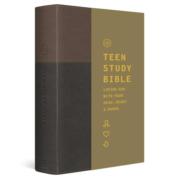 ESV Teen Study Bible (Trutone, Slate/Umber), (Hardcover)