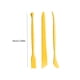 thumbnail image 5 of Monstrate Kit de esculpir arcilla de 3 piezas, raspador de modelado multiusos hecho a mano, herramienta de cerámica ligera, adultos, profesionales, Suministros de cerámica y alfarería Monstrate HA062418-00B, 5 of 6