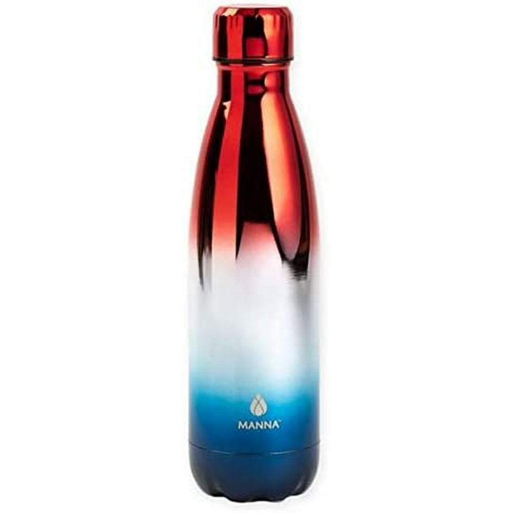 MANNA 17 Oz Stainless Steel Vacuum Insulated Water Bottle | Cola Shape