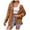 Coffee, variant on Ketyyh-chn99 Womens Kimono Cardigan Fall Coat Women Solid Color Autumn And Winter New Casual Fashion Pocket Loose Long Sleeve Solid Color Shirt Yellow,S