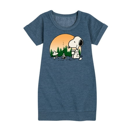 

Peanuts - Campfire Mugs - Toddler And Youth Girls Fleece Dress